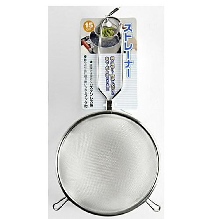 Dụng cụ lọc inox 15cm hàng Nhật
