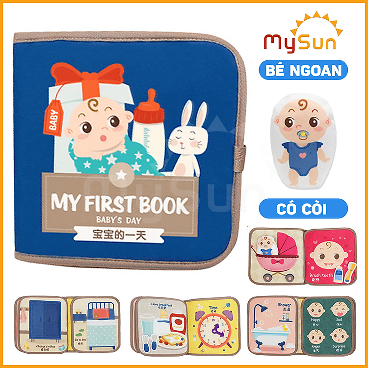 Mua Sách vải Montessori cho bé sơ sinh Chính hãng Giá rẻ