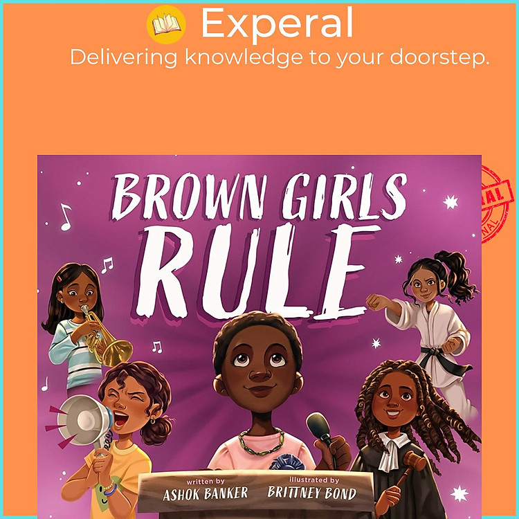 Sách - Brown Girls Rule by Brittney Bond (UK edition, Hardcover Picture Book)