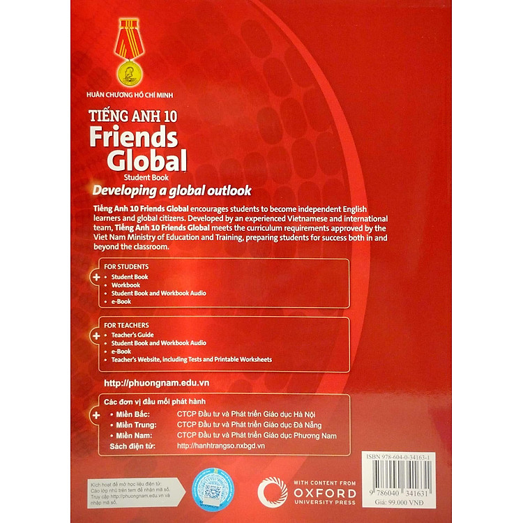 Tiếng Anh 10 Friends Global - Student Book (2023) - Ảnh 3