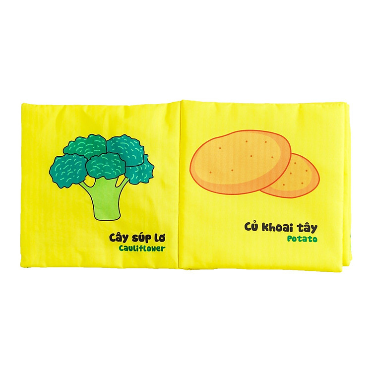 Sách Vải Đa Tương Tác Cho Bé Chính hãng Ưu đãi - Hình ảnh 3