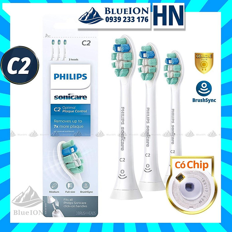 Đầu bàn chải điện Philips Sonicare C2 Optimal Plaque Control