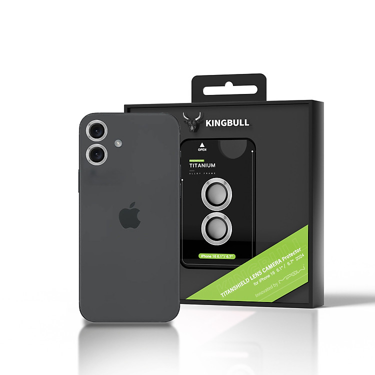 Miếng Dán Cường Lực LENS Camera MiPow Diamond Shield Dành Cho iPhone 16 Plus / 16_ Hàng chính hãng