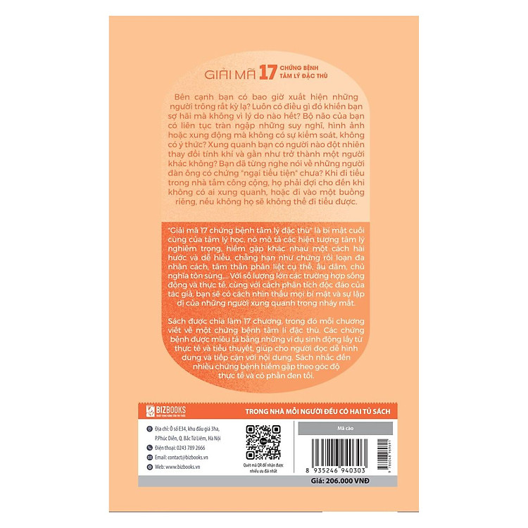 Giải mã 17 chứng bệnh tâm lý đặc thù - Ảnh 3