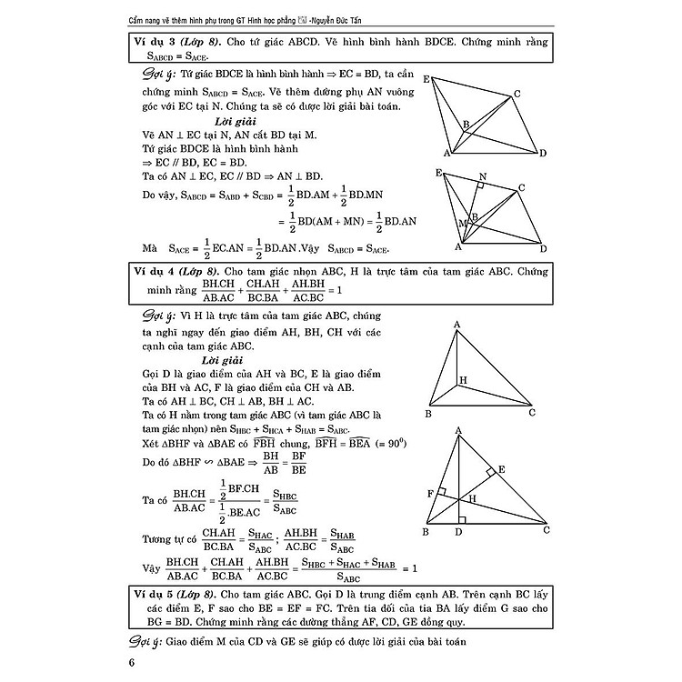 Cẩm Nang Vẽ Thêm Hình Phụ Trong Giải Toán Hình Học Phẳng - Ảnh 3