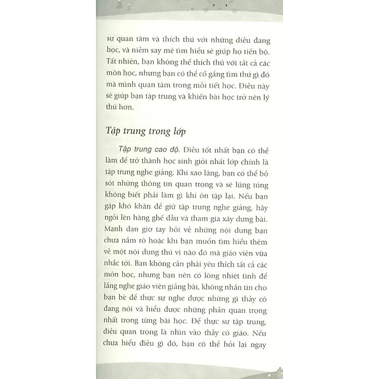 Cách Để Trở Thành Học Sinh Giỏi - Ảnh 3