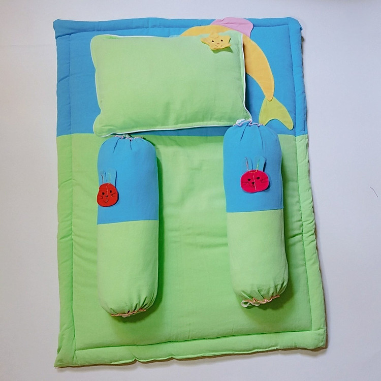 Bộ Gối Nệm Vải Cara Cho Bé
