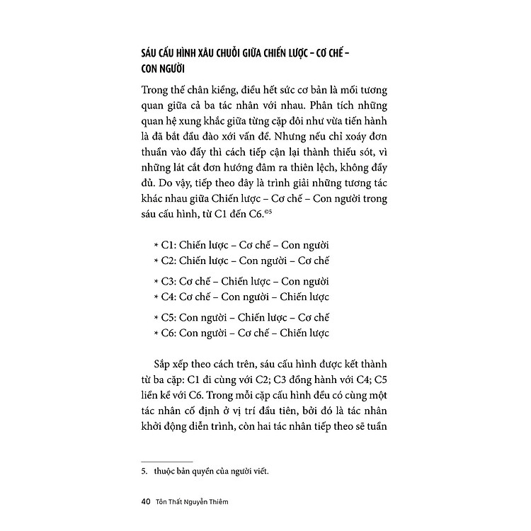 Chiến Lược - Cơ Chế - Con Người: Thế Kiềng 3C Của Tồn Vinh Doanh Nghiệp - Ảnh 5