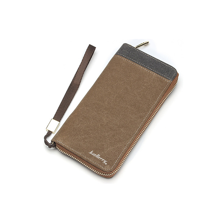 Ví Dài Nam Vải Ly Baellerry VDH8 Thời Trang Âu Mỹ Full Box - Nguyên Hộp Baellerry