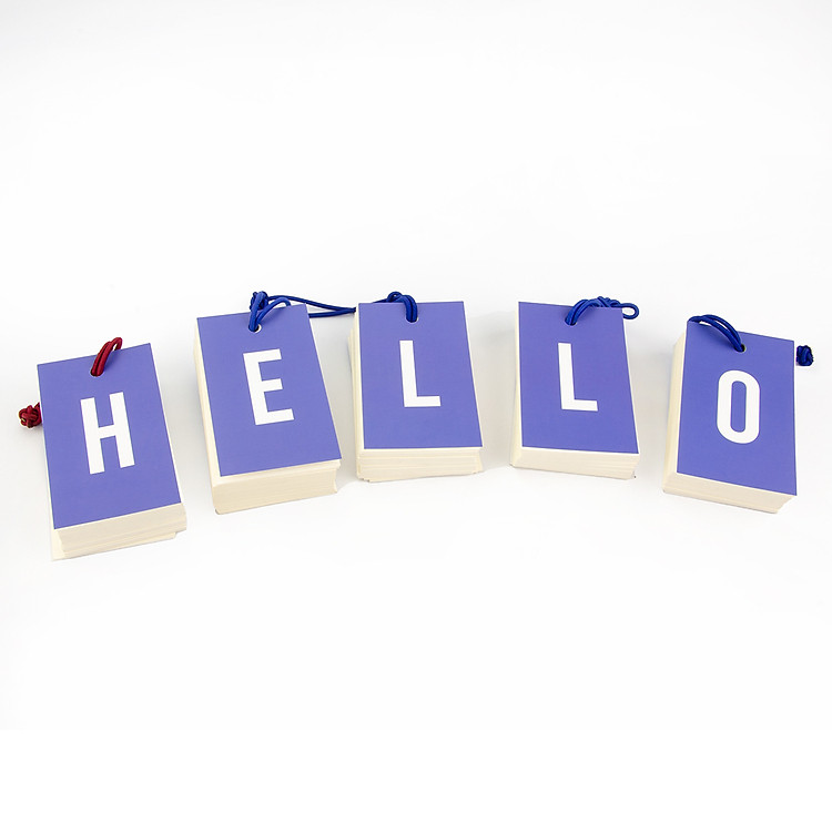 Bộ Index Card Nguyễn Trắc 90x54mm (90 tờ)