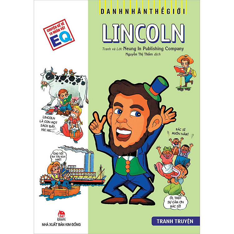 Danh Nhân Thế Giới: Lincoln (Tái Bản 2022)