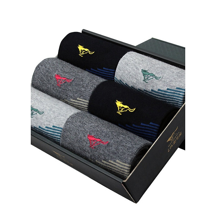 Bộ 6 Vớ Cotton Nam SEPTWOLVES