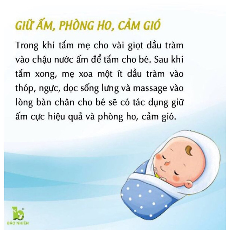 Dầu Tràm Bảo Nhiên 50ml - chamsocbesosinh.com Chính hãng Giá rẻ - Hình ảnh 3