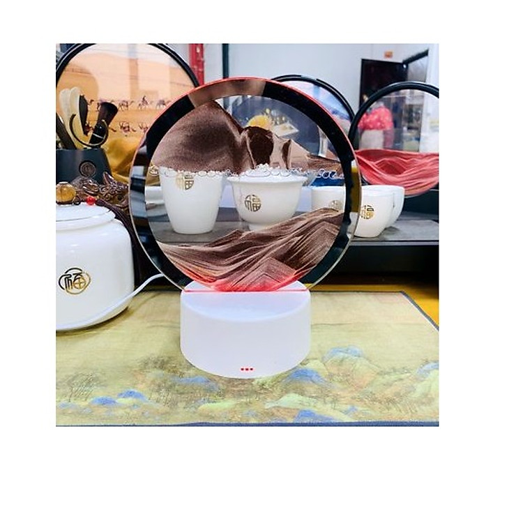 Đồng hồ cát trang trí – Màu nâu