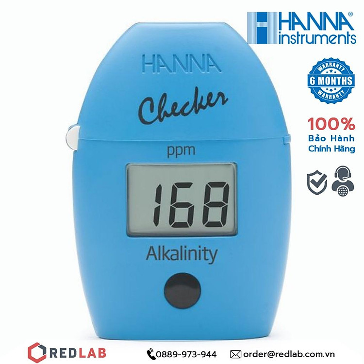 Máy đo độ kiềm của nước ngọt Hanna HI775 bảo hành 6 tháng | Checker đo CaCO3 trong nước