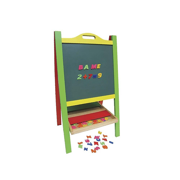 Đồ chơi gỗ Bảng xếp học chữ số Chính hãng Tiết kiệm - Hình ảnh 4