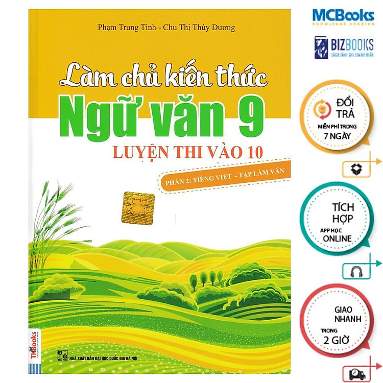 Làm Chủ Kiến Thức Ngữ Văn Lớp 9 - Phần 1 + Phần 2 - Ảnh 3