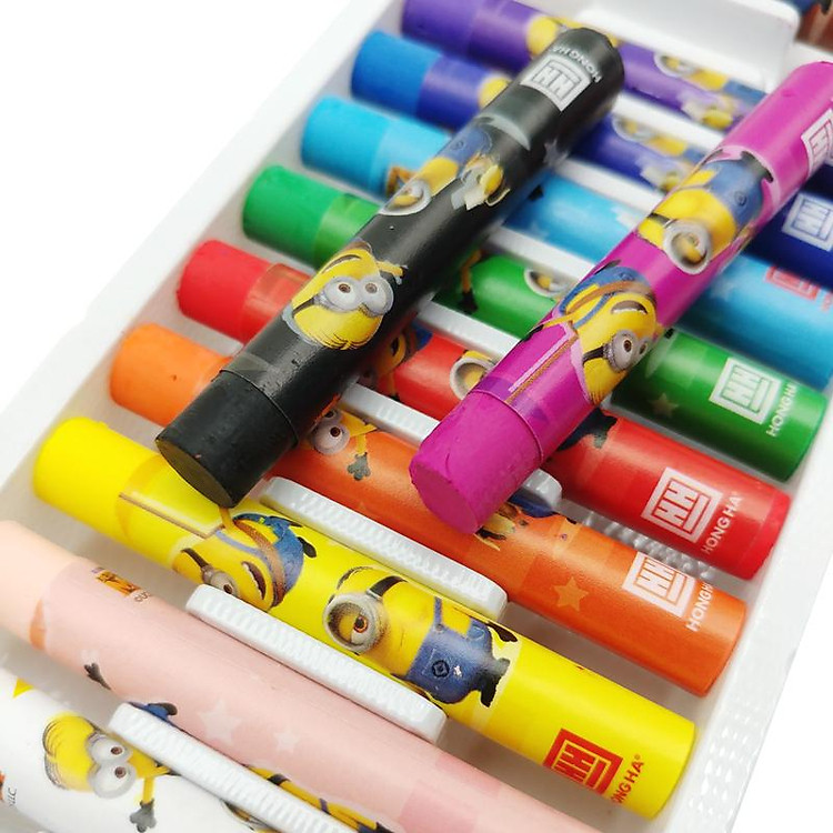 Hộp Bút Sáp Dầu Minions (12 chiếc) - Ảnh 5