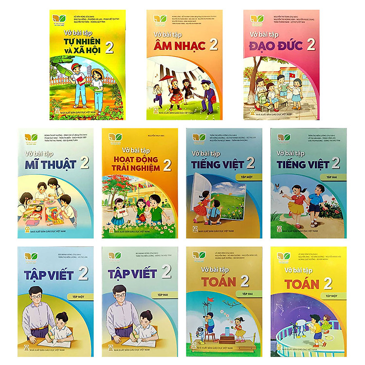 Bộ Vở Bài Tập Lớp 2 – Kết Nối Tri Thức Với Cuộc Sống