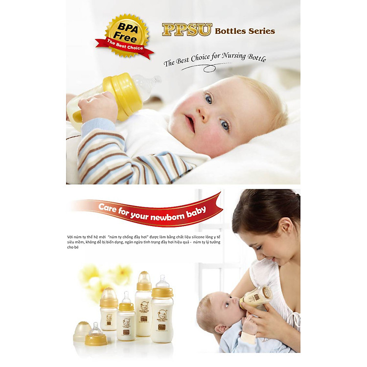 Bình sữa cổ thường PPSU KUKU KU5831 140ML Chính hãng Giá rẻ - Hình ảnh 3