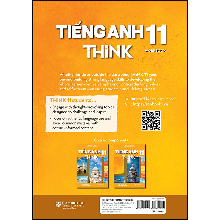 Giáo Khoa Tiếng Anh 11 THiNK (Workbook) - Ảnh 2