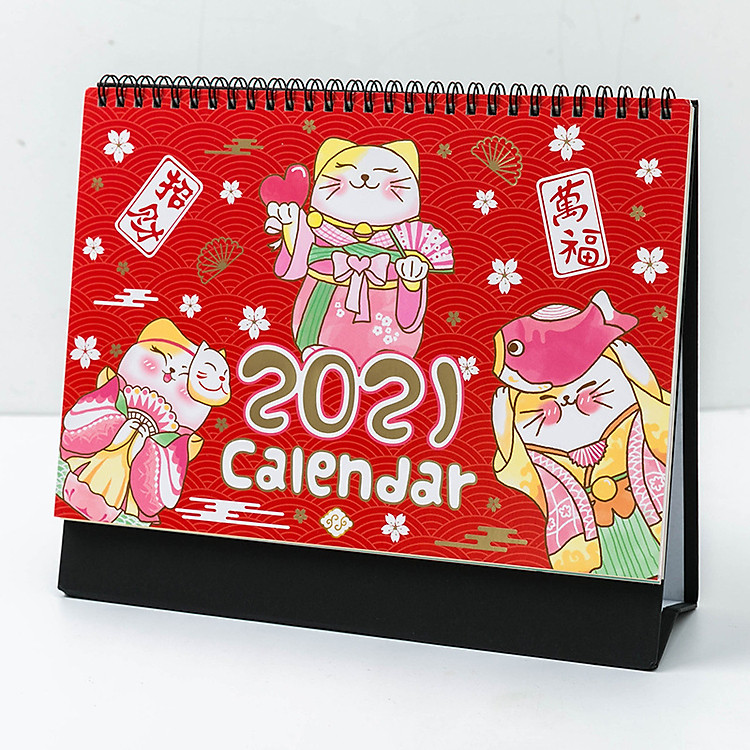 Lịch Để Bàn 2021 ( 18 x 25.5cm )