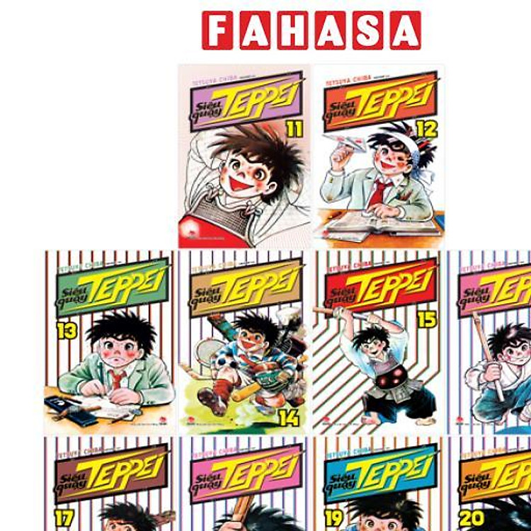 Sách - Combo Manga - Siêu Quậy Teppei: Tập 11 - 20 (Bộ 10 Tập)