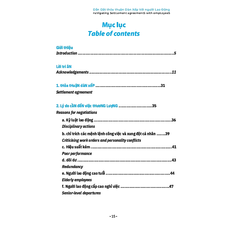 Dẫn Dắt Thỏa Thuận Dàn Xếp Với Người Lao Động - Ảnh 2