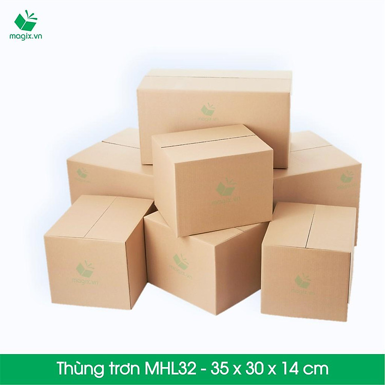 Hộp Carton MHL32 (20 thùng) 35x30x14 cm - Ảnh 4