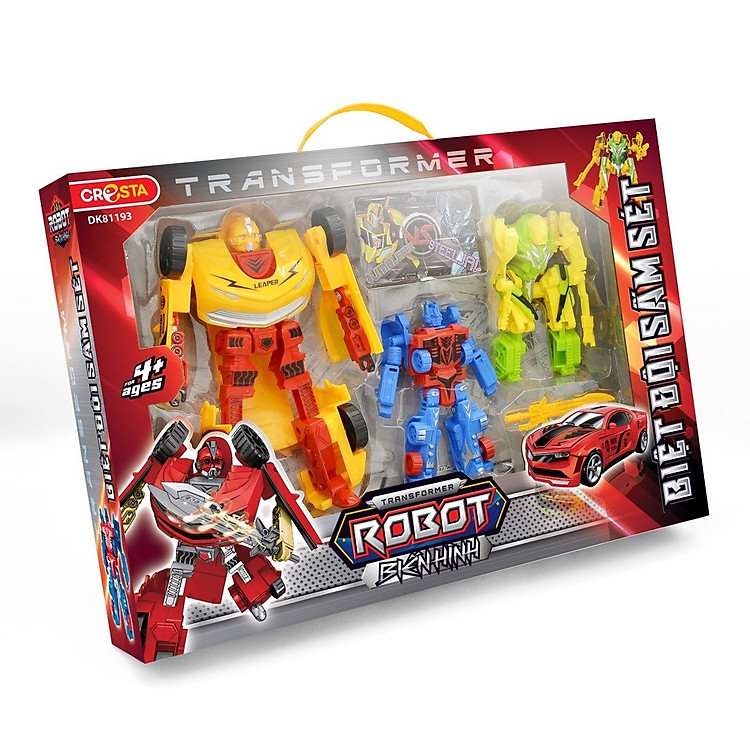 Tìm mua tại Avakids: Robot Biến Hình Biệt Đội Sấm Sét DK81193 - Ngập tràn khuyến mãi