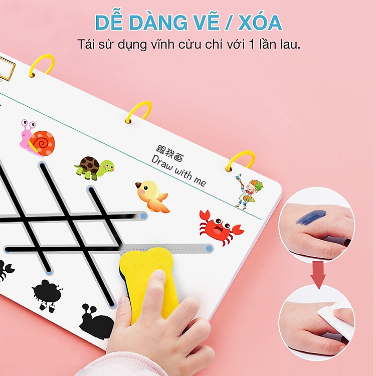 Mua Vở Viết Xoá Thông Minh 64 Trang Chính hãng Giá rẻ - Hình ảnh 5