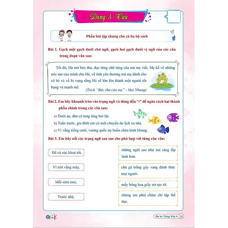 Ôn Hè Tiếng Việt 4 - Dành cho học sinh lớp 4 vào 5 - Ảnh 5