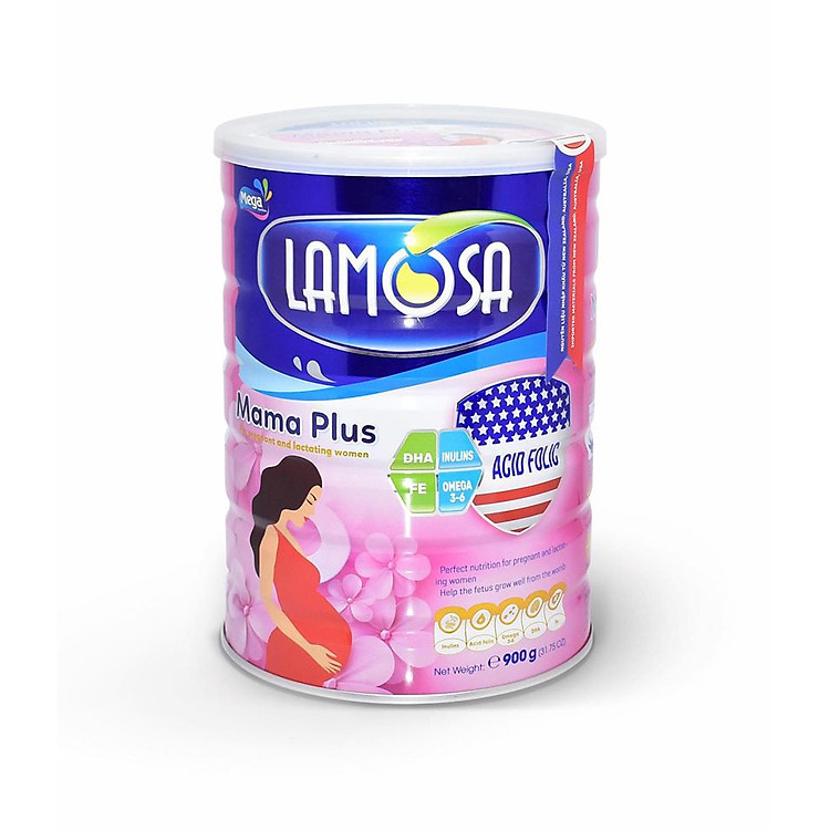 Sữa Bột LAMOSA MAMA PLUS (900gram)