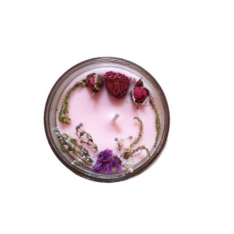 Nến thơm tinh dầu Hoa Anh Đào 100g, làm thơm phòng, khử mùi, thư giãn giảm stress – Essential Oil Candle
