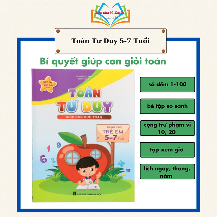 Toán Tư Duy Dành Cho Trẻ Em Từ 5-7 Tuổi