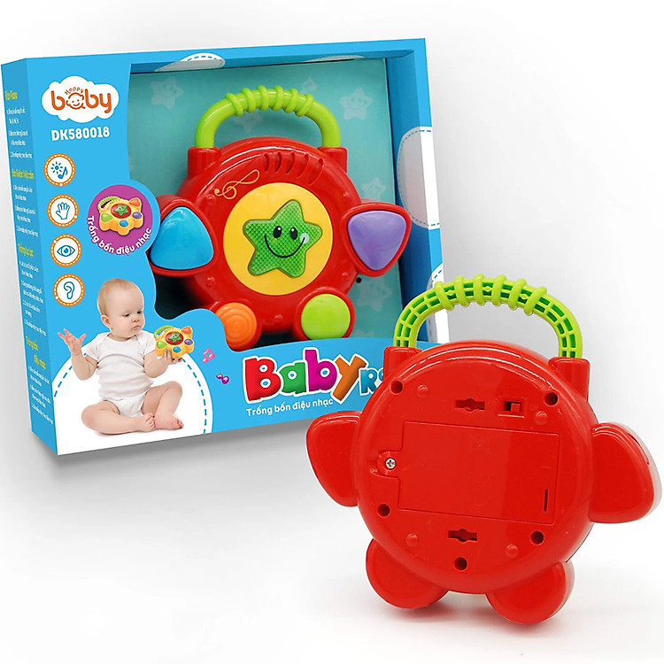 Mua Baby Rock Star - Trống bốn điệu nhạc Chính hãng Giá tốt - Hình ảnh 3