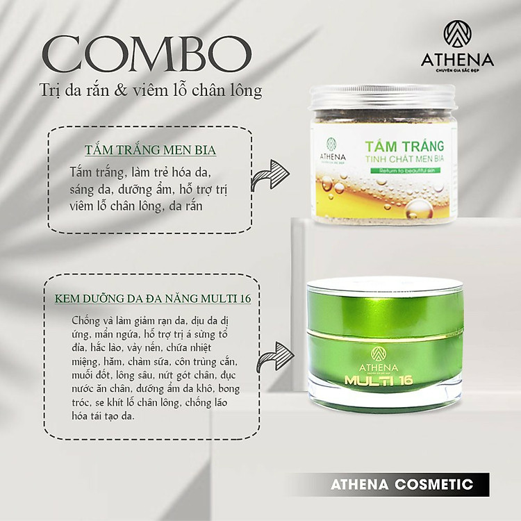 Combo kem và tắm trắng Anthena Giá tốt - Hình ảnh 2