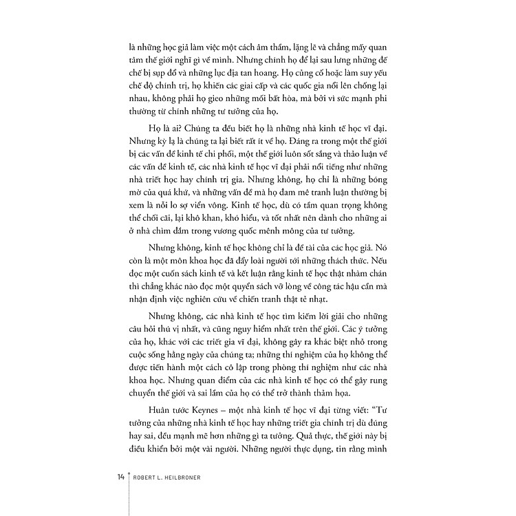 Các Triết Gia Thế Tục - Cuộc Đời, Thời Đại Và Tư Tưởng Của Các Nhà Kinh Tế Vĩ Đại - Ảnh 3