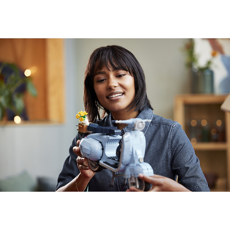 LEGO 10298 Xe Vespa Cổ - Thiên Đường COGO Chính hãng Ưu đãi - Hình ảnh 4