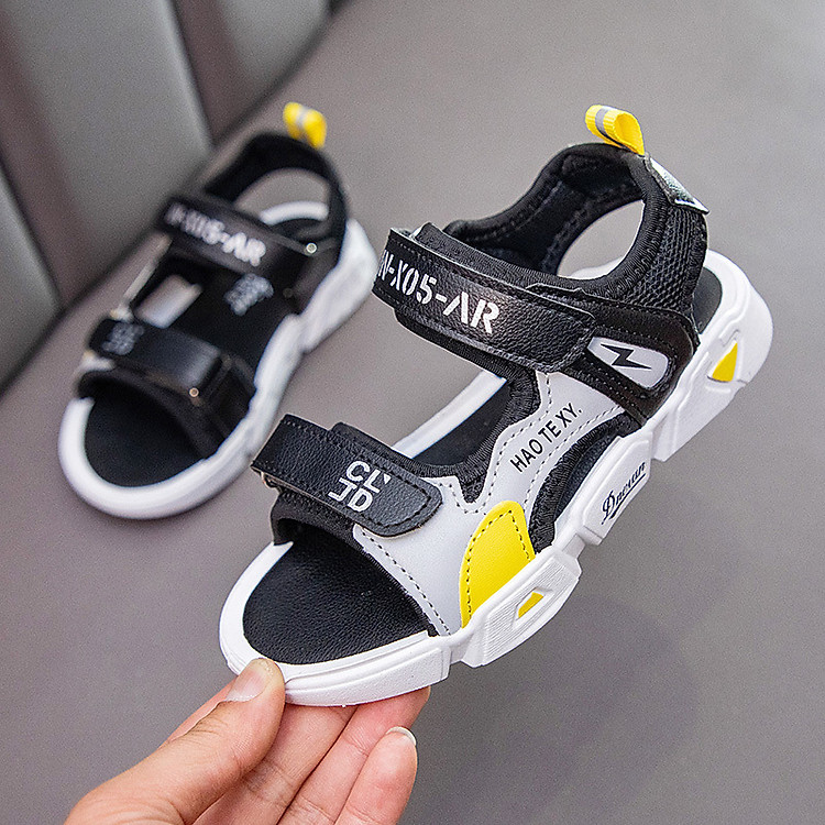 Dép Sandal Bé Trai Bé Gái Từ 4-16 Tuổi Dáng Thể Thao Quai Mềm Đế Êm Kháng Khuẩn D19