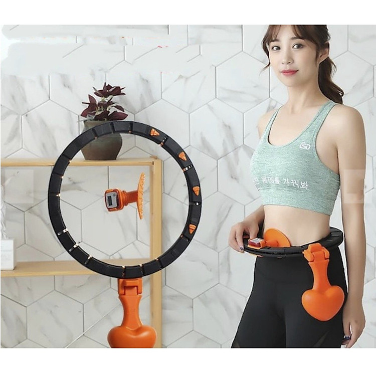 Vòng Lắc Eo Thông Minh Cao Cấp, Vòng Lắc Eo Tập Bụng Có Đồng Hồ Đếm Thông Minh, Chính Hãng miDoctor