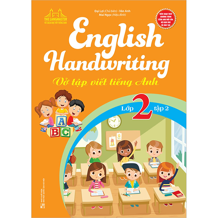 English Handwriting – Vở Tập Viết Tiếng Anh Lớp 2 (Tập 2)