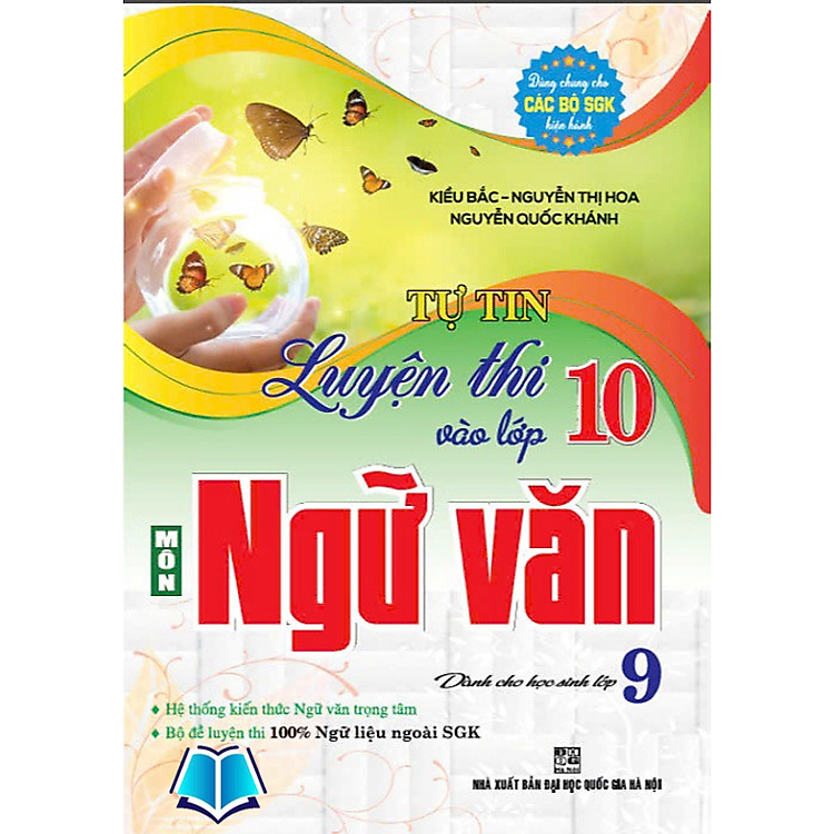 Sách - Tự tin luyện thi vào lớp 10 ngữ văn dành cho học sinh lớp 9 (dùng chung các bộ sgk hiện hành) - HA