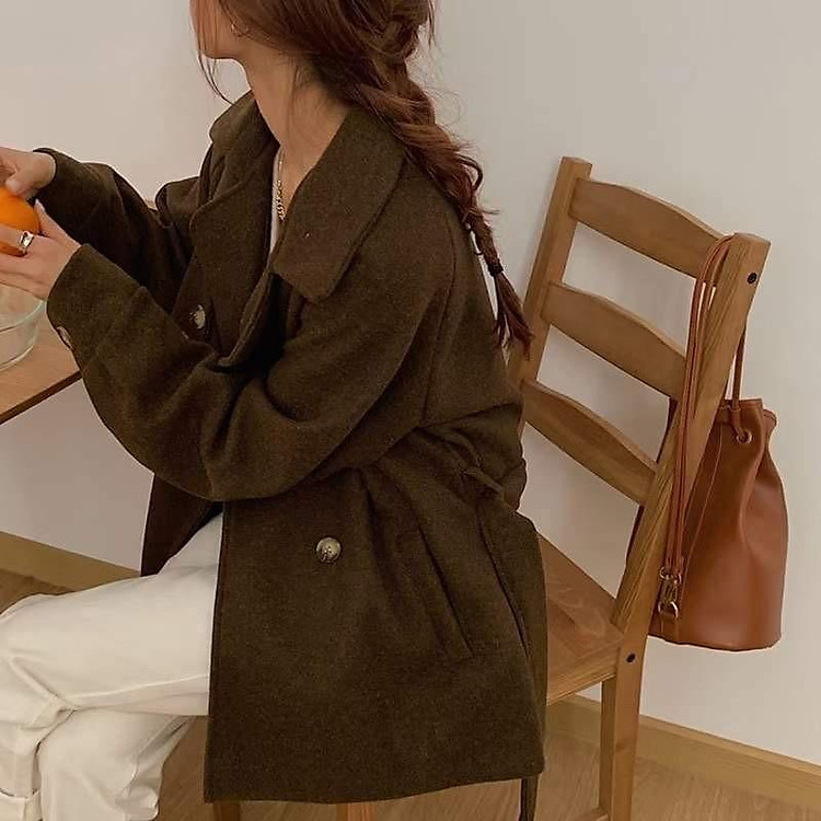 ÁO DẠ HÀN QUỐC FOM LỬNG CHẤT SIÊU XỊN