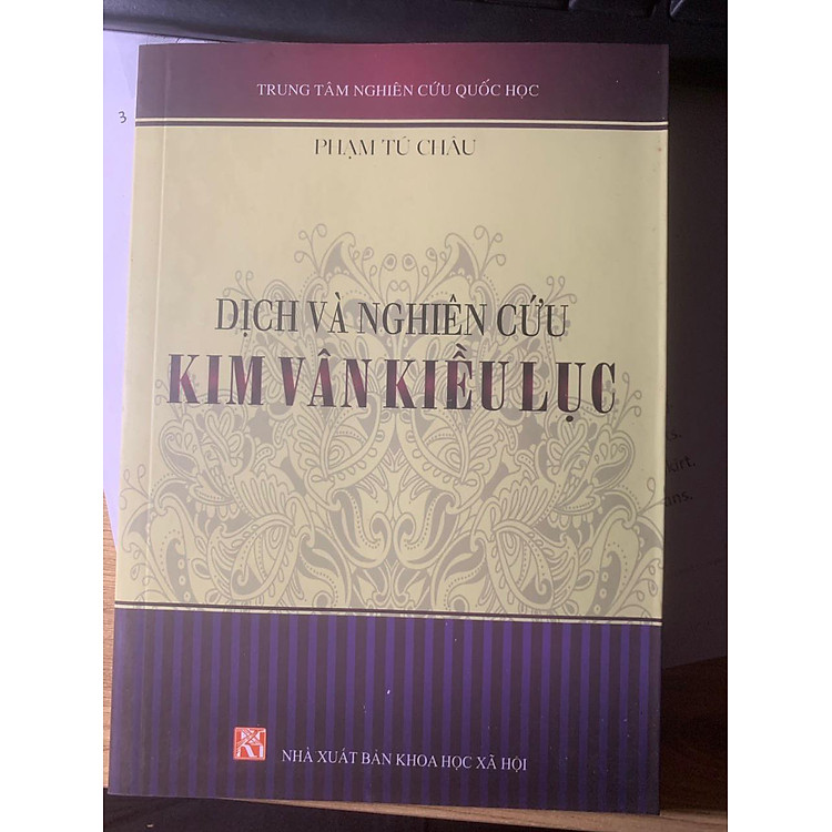 DỊCH VÀ NGHIÊN CỨU KIM VÂN KIỀU LỤC