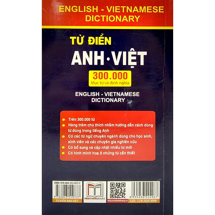 Từ Điển Anh Việt 300000 Mục Từ Và Định Nghĩa (Tái Bản) - Ảnh 4