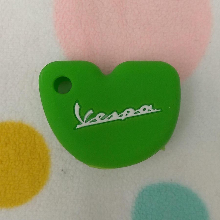 Bọc Silicon chìa khóa xe Vespa (Màu Xanh Lá)