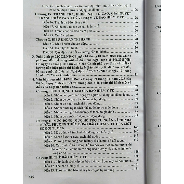 Luật Bảo Hiểm Xã Hội, Bảo Hiểm Y Tế, Bộ Luật Lao Động – Hệ Thống Các Văn Bản Quy Định Chi Tiết Thi Hành (V2569T) - Ảnh 7