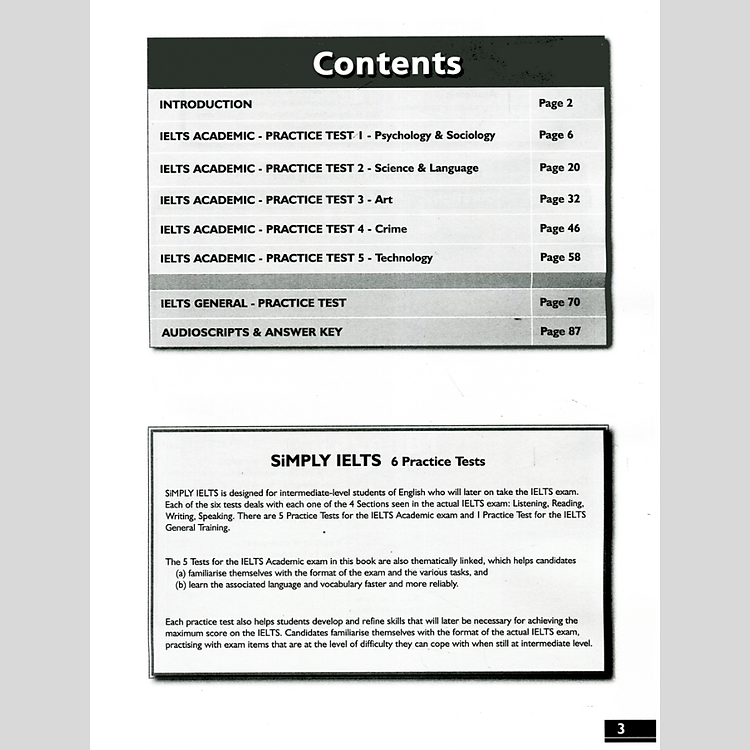 Simply IELTS - 6 Practice Tests - Ảnh 2