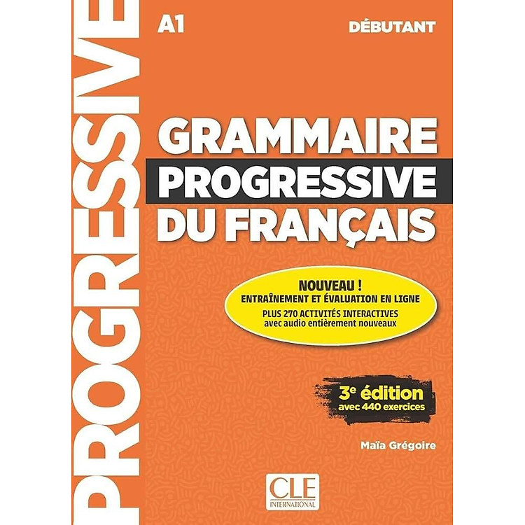 Sách tiếng Pháp - Grammaire Progressive Du Français A1 Débutant